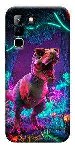 Чохол Neon dino для Infinix Hot 70
