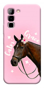 Чохол Horse with flower для Infinix Hot 70