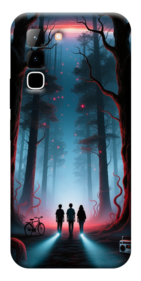 Чохол Kids in the forest для Infinix Hot 70