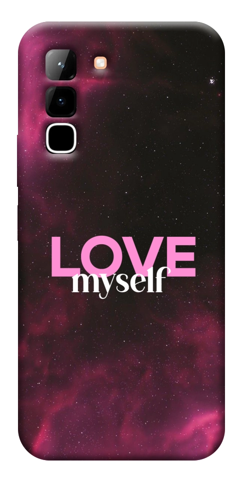 Чохол Love myself для Infinix Hot 70