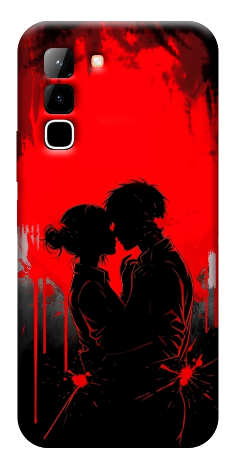 Чохол Silhouette couple для Infinix Hot 70