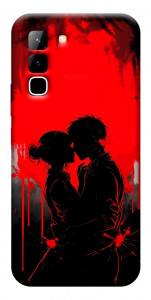 Чохол Silhouette couple для Infinix Hot 70