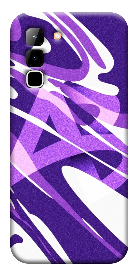 Чохол Purple Abstract для Infinix Hot 70