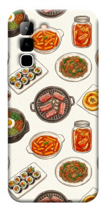 Чохол Korean food для Infinix Hot 70