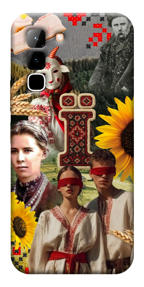 Чохол Ukr collage для Infinix Hot 70