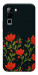 Чохол Червоний цвіт для Infinix Hot 70