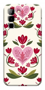 Чохол Квіткова любов для Infinix Hot 70