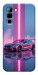 Чохол Pink neon car для Infinix Hot 70