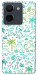 Чехол Dino pattern для Vivo Y36