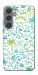 Чехол Dino pattern для Galaxy S24