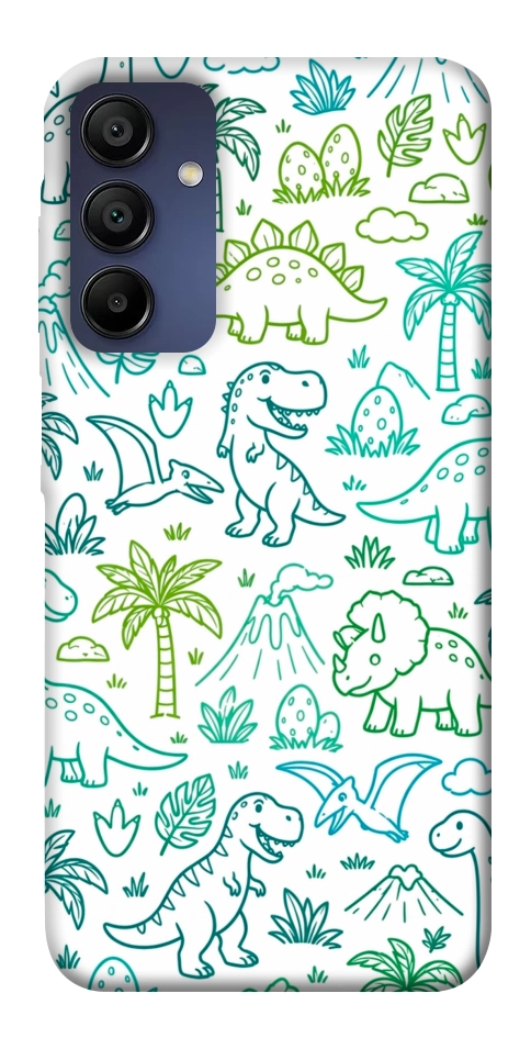 Чехол Dino pattern для Galaxy A15