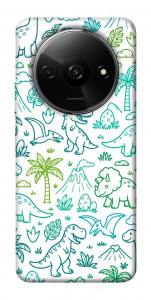 Чехол Dino pattern для Xiaomi Redmi A3