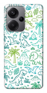 Чохол Dino pattern для Xiaomi Redmi Note 13 Pro+