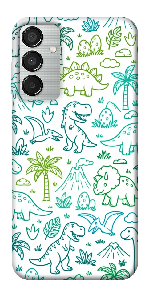 Чехол Dino pattern для Galaxy M15 5G