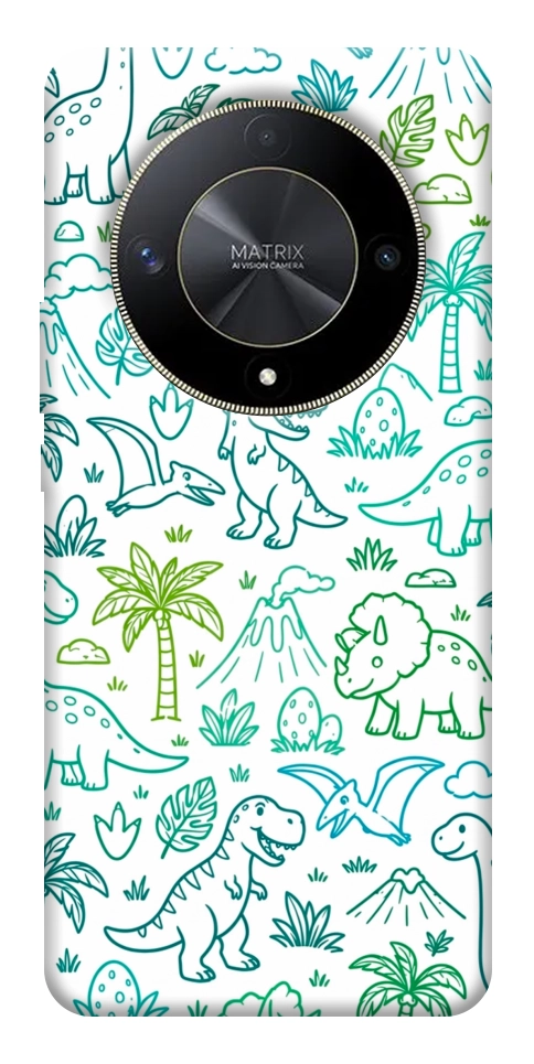 Чехол Dino pattern для Huawei Magic6 Lite