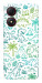 Чехол Dino pattern для ZTE Blade A34 4G