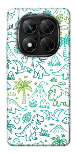 Чехол Dino pattern для Xiaomi Redmi Note 14 Pro 5G