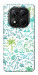 Чехол Dino pattern для Xiaomi Redmi Note 14 Pro 5G