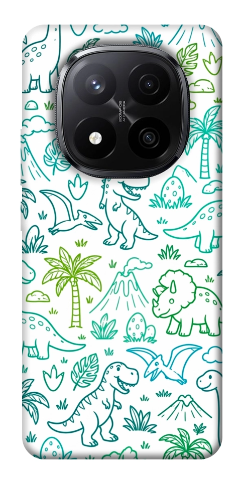 Чехол Dino pattern для Xiaomi Redmi Note 14 Pro+ 5G