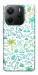 Чехол Dino pattern для Xiaomi Redmi Note 14 4G (Int. version)