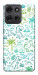 Чехол Dino pattern для Motorola Moto G75 5G