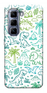 Чохол Dino pattern для Infinix Hot 50 Pro