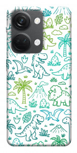 Чехол Dino pattern для OnePlus Nord 3