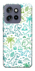 Чохол Dino pattern для Motorola Edge 50 Neo