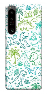 Чехол Dino pattern для Sony Xperia 1 IV