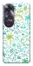 Чехол Dino pattern для Oppo A60 4G