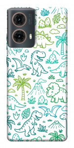 Чохол Dino pattern для Motorola Moto G85