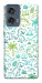Чехол Dino pattern для Motorola Edge 50 Fusion