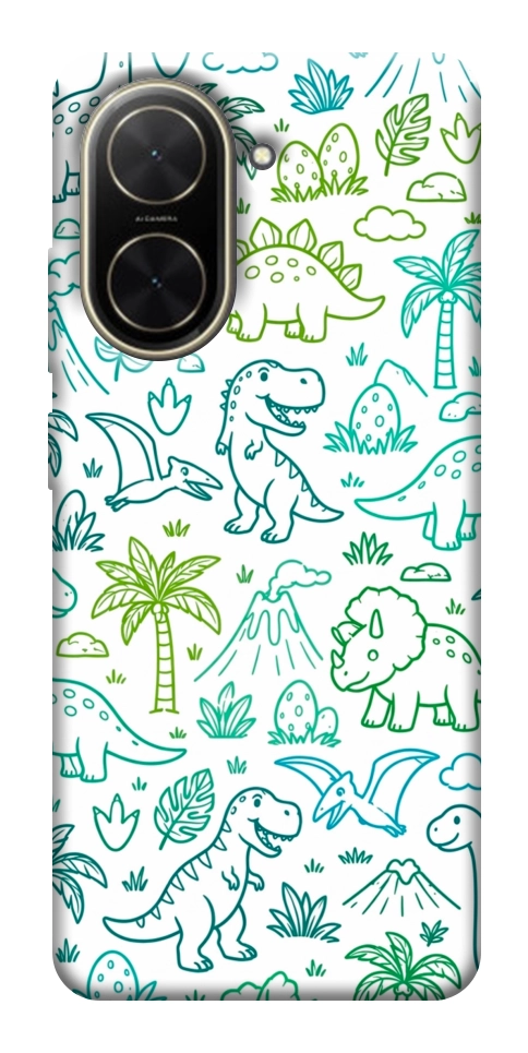 Чохол Dino pattern для Xiaomi Poco C71