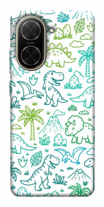 Чохол Dino pattern для Xiaomi Poco C71
