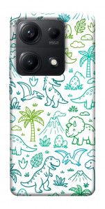Чохол Dino pattern для Xiaomi Redmi Note 14S