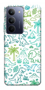 Чехол Dino pattern для Realme C75x