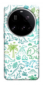 Чехол Dino pattern для Xiaomi 15 Ultra