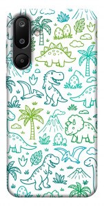 Чехол Dino pattern для Galaxy M16 5G