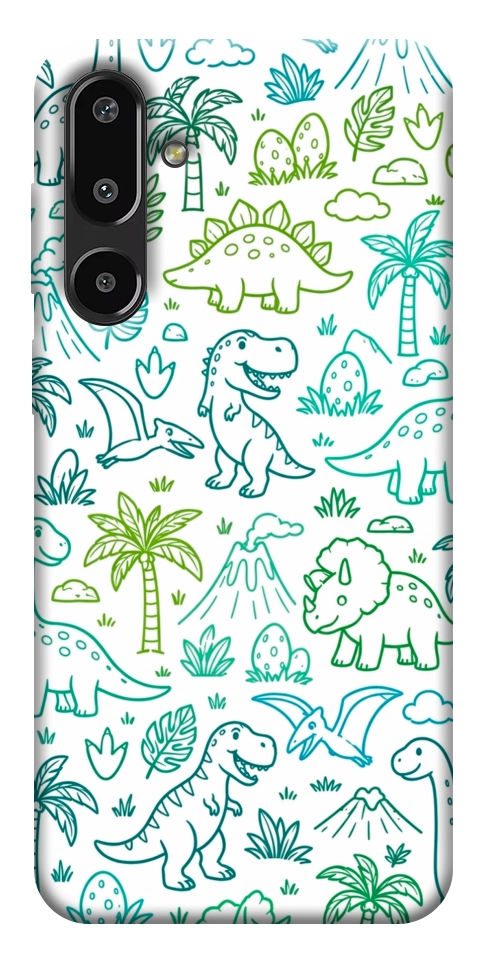 Чехол Dino pattern для Galaxy F16 5G