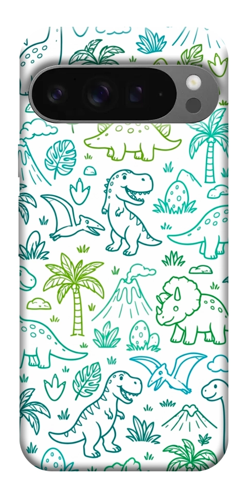 Чохол Dino pattern для Google Pixel 10 Pro XL