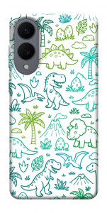 Чехол Dino pattern для Galaxy S25 Edge