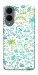 Чехол Dino pattern для Galaxy S25 Edge