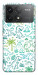 Чехол Dino pattern для Xiaomi Poco F6 Pro