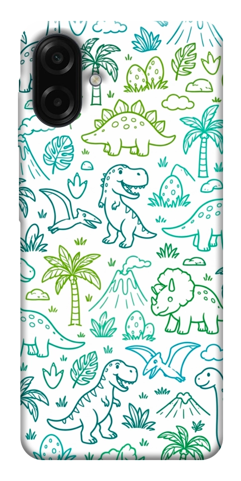 Чохол Dino pattern для Galaxy A07