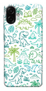 Чохол Dino pattern для Galaxy A07