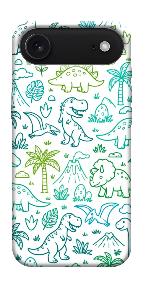 Чехол Dino pattern для iPhone 17 Air