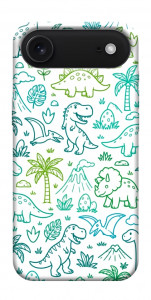 Чехол Dino pattern для iPhone 17 Air