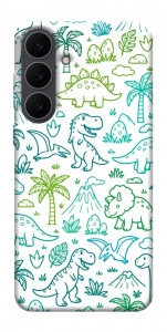 Чехол Dino pattern для Galaxy S25 FE