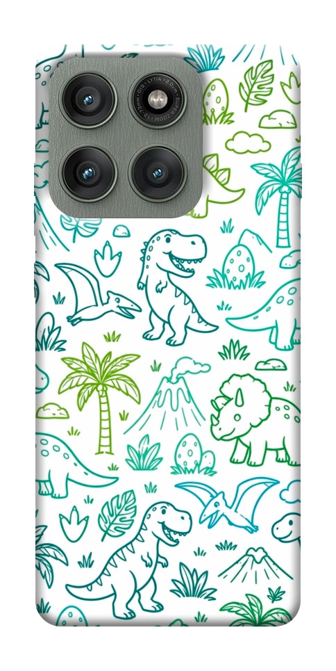Чохол Dino pattern для Motorola Edge 60 Pro