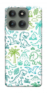 Чехол Dino pattern для Motorola Edge 60 Pro